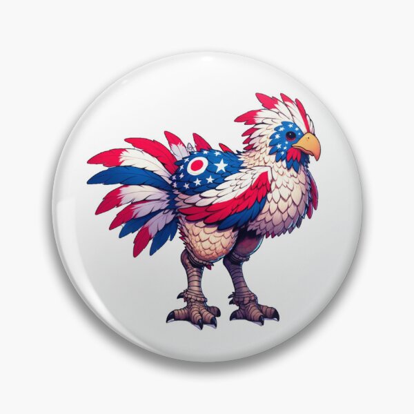 Item preview, Red White and Blue Chocobo from the State of Ohio designed and sold by kylmllr101684.