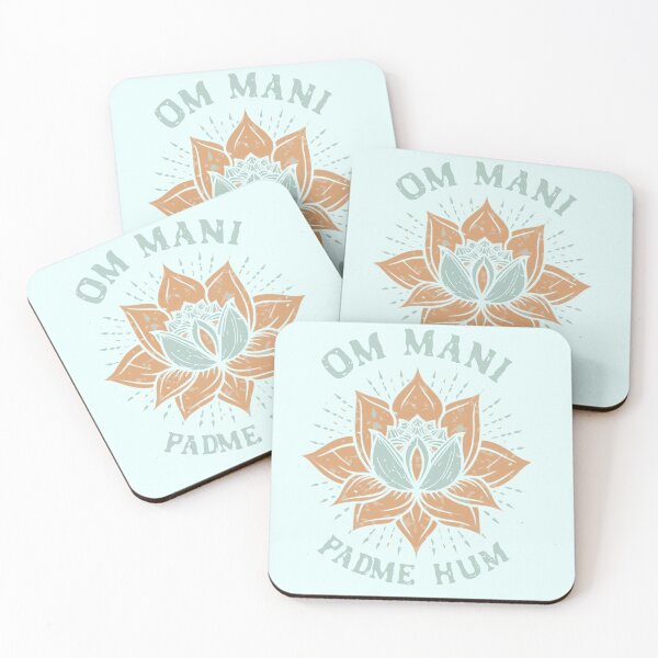 Item preview, Om Mani Padme Hum - Tibetan Chant - Prayer - Retro Color Tones  designed and sold by Loving Nature Gifts.