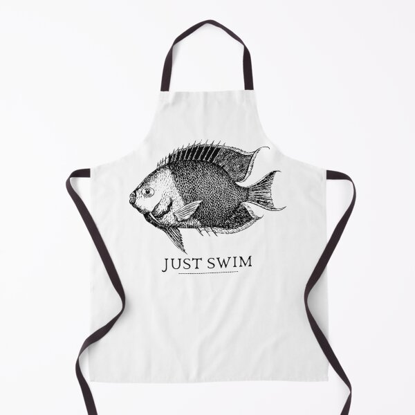 Item preview, SIMPLE FISH JUST SWIM designed and sold by FutureFiesta.