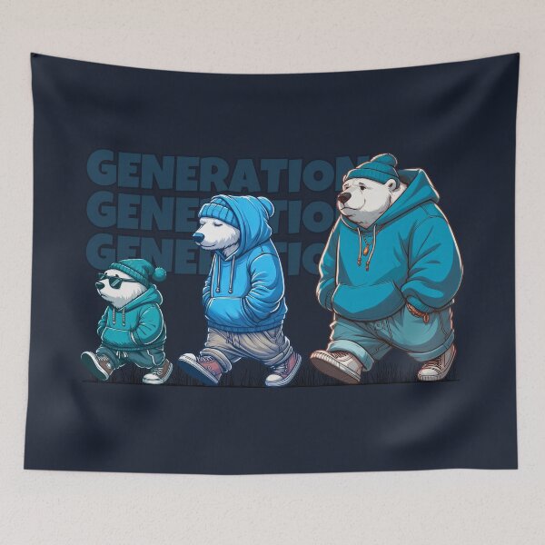 Item preview, POLAR BEARS designed and sold by DESIGNMOL.