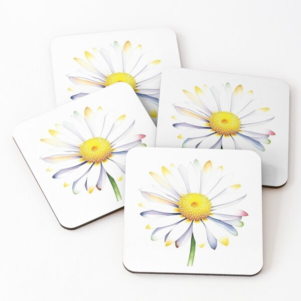 Item preview, January 1 Daisy Day A - Watercolors & Pen designed and sold by Oldetimemercan.