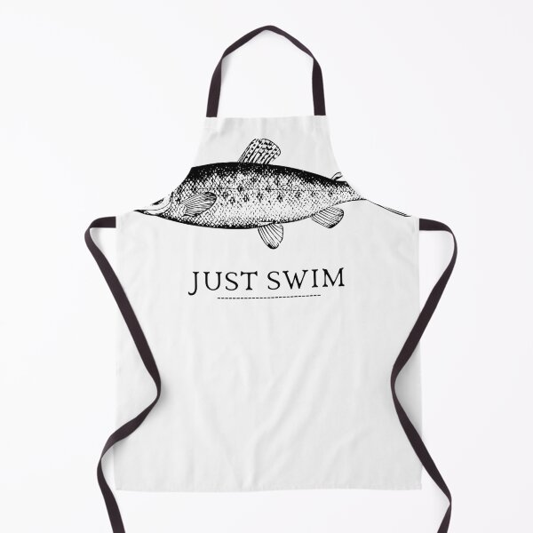 Item preview, SIMPLE FISH JUST SWIM designed and sold by FutureFiesta.