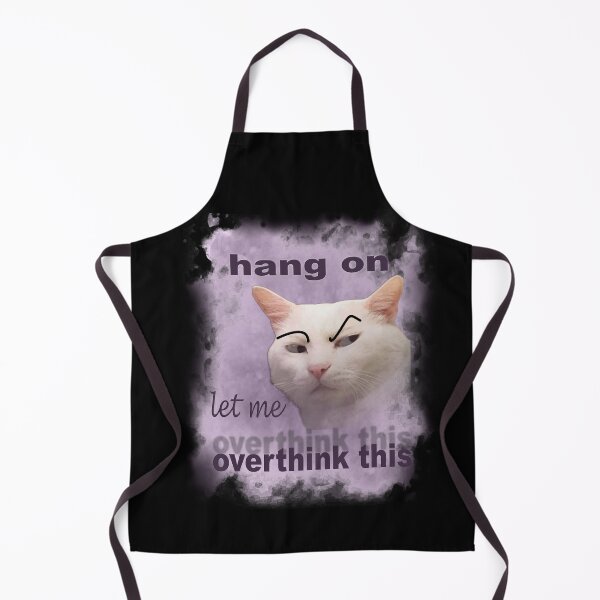 Item preview, Funny meme cat let me overthink this designed and sold by Laughing Wild.