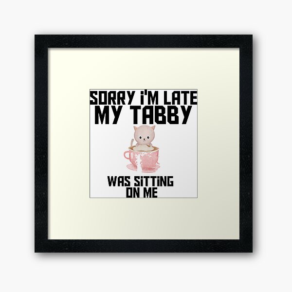 Item preview, Tabby Cat Owner Funny Tabby Cat Dad Tabby Cat Mom designed and sold by BADR ⭐⭐⭐⭐⭐.