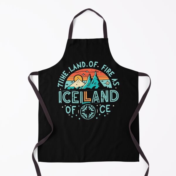 Item preview, Iceland Travel Apparel & Souvenirs - the Land of Fire & Ice T-Shirt designed and sold by MizoX7.