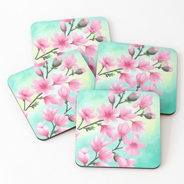 Item preview, Pink Magnolia Branches designed and sold by Wyndee Breheny.