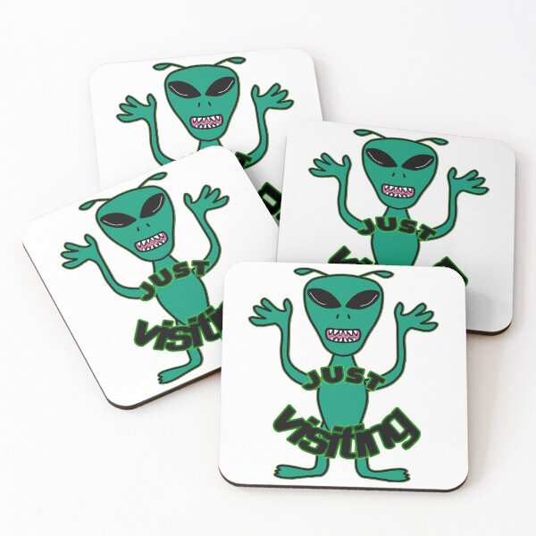 Item preview, Alien just visiting designed and sold by PaintDesigns.
