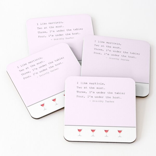 Item preview, Martini poem Dorothy Parker designed and sold by STMCreative.