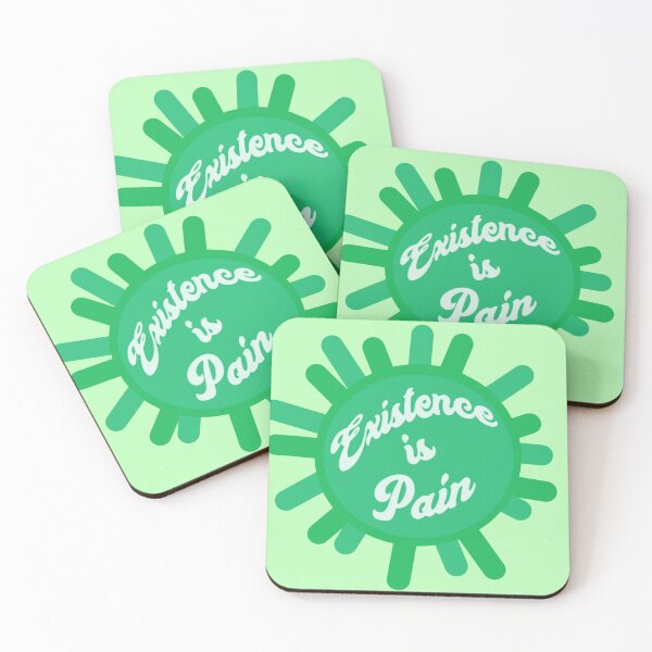 Item preview, Existence is Pain *Green* designed and sold by BestPlace4Nutn.
