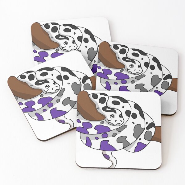 Item preview, Asexual Pride Flag Python designed and sold by HarveyHandcraftsandDesigns.