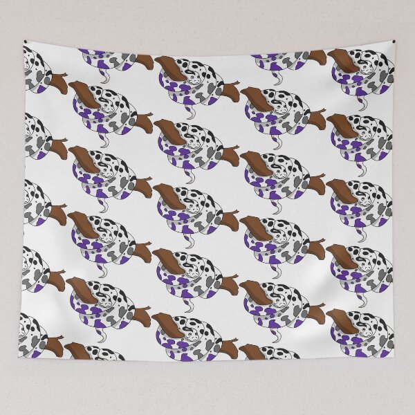 Item preview, Asexual Pride Flag Python designed and sold by HarveyHandcraftsandDesigns.