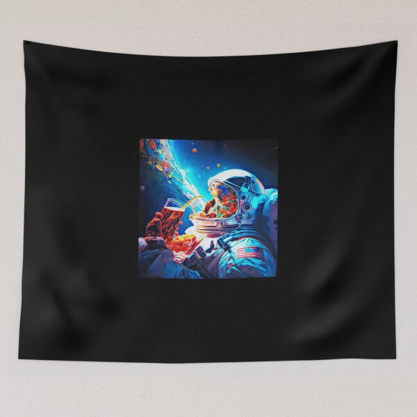 Item preview, Junk Food space collage designed and sold by Funnystuffs4U.