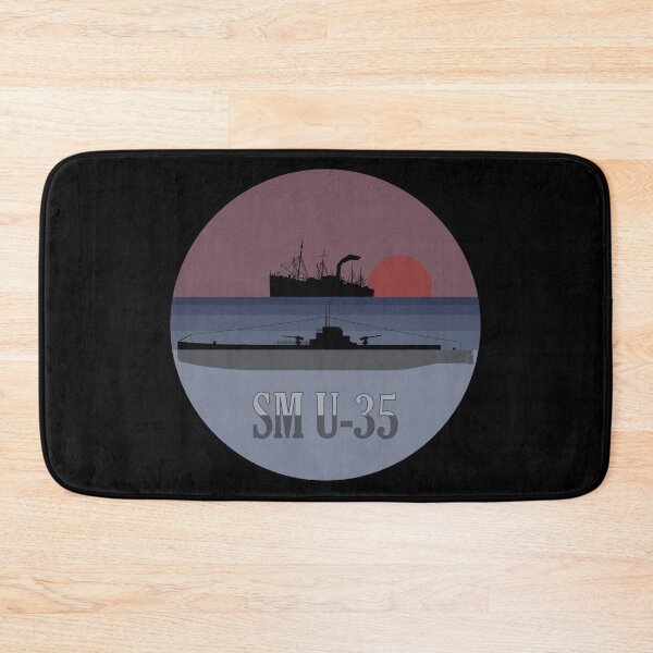 Item preview, German WW1 Submarine SM U-35 Wartime Scene designed and sold by MilitaryMart.