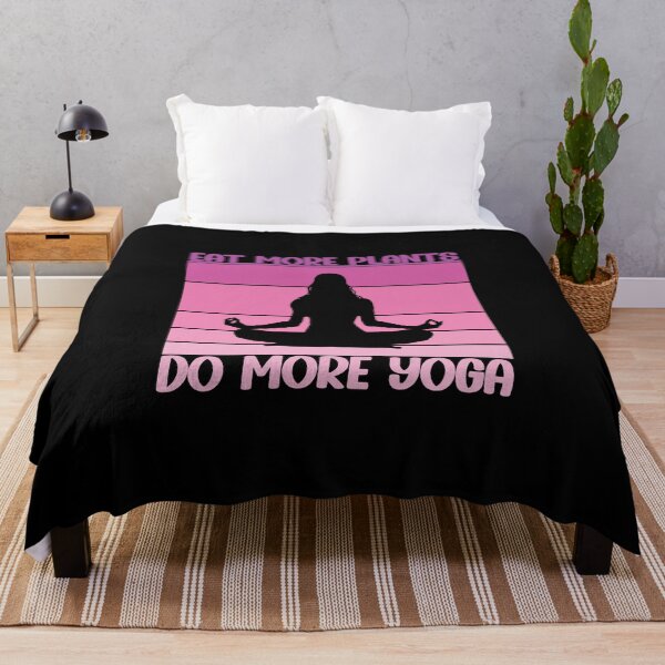 Item preview, Eat more plants do more yoga designed and sold by Ouzgane.