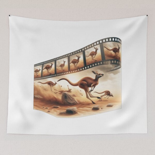 Item preview, A kangaroo race immortalized on a time-lapse video designed and sold by 2012DreamVision.
