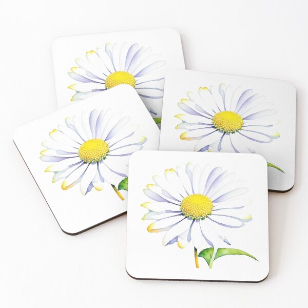 Item preview, January 1 Daisy Day D - Watercolors & Pen designed and sold by Oldetimemercan.