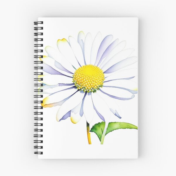 Item preview, January 1 Daisy Day D - Watercolors & Pen designed and sold by Oldetimemercan.