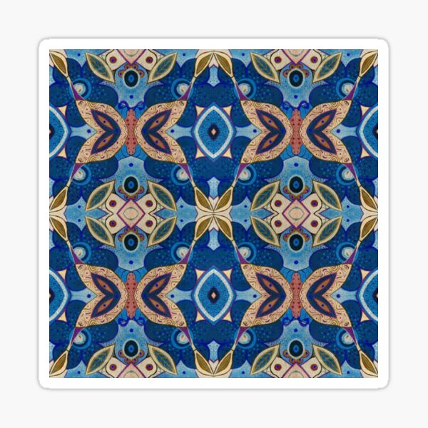 Item preview, Goodwill Ornamental in Deep Tones designed and sold by Helena Tiainen.
