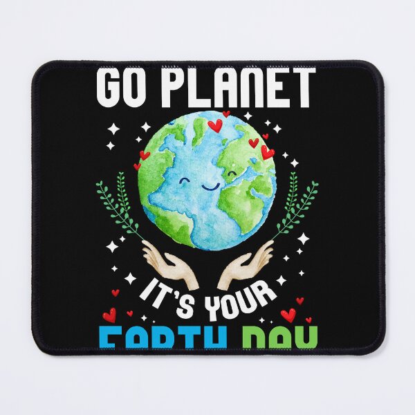 Item preview, Go Planet It's Your Earth Day Restore Earth Planet Nature designed and sold by MobyStickers.