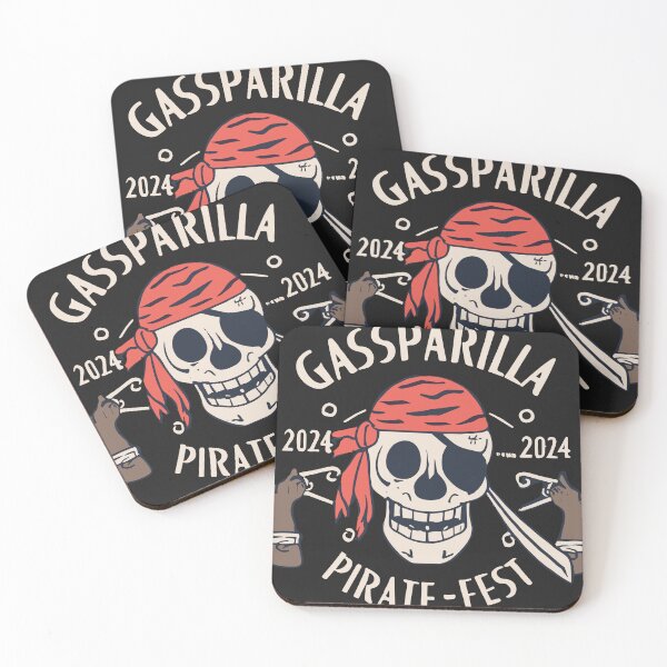 Item preview, Gasparilla 2024 Pirate Festival Tampa FL Jolly Roger T-Shirt designed and sold by MizoX7.