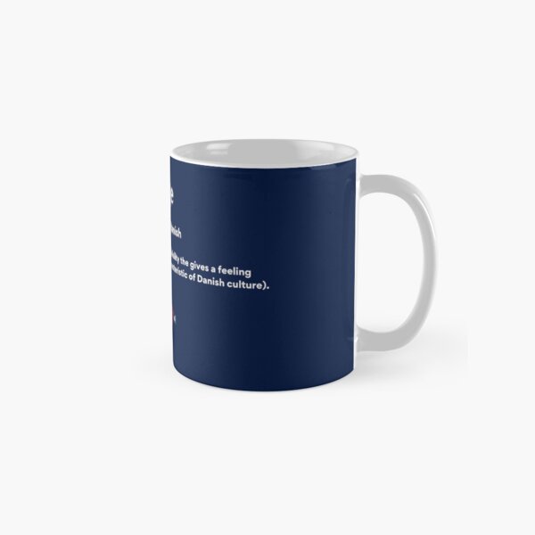 Item preview, Hygge Scandinavian Word  Design Coffee or Tea Mug designed and sold by Mugsalmighty.