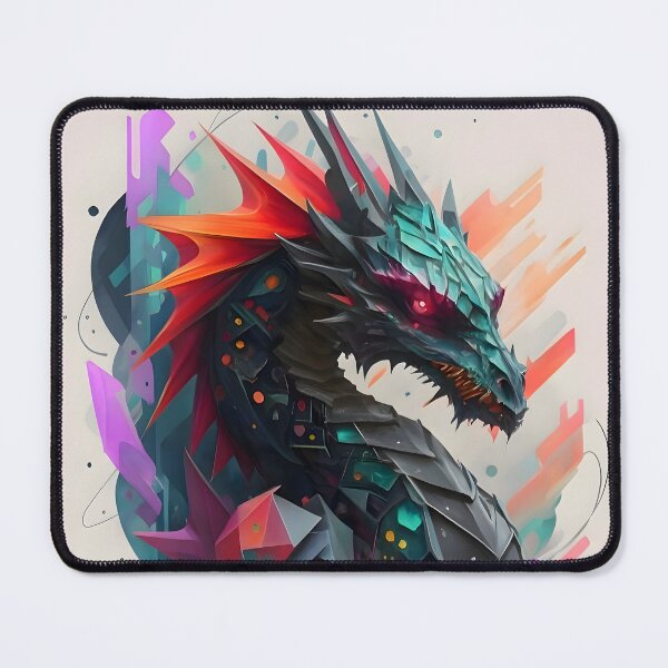 Item preview, Dimensional Elegance: Geometric Prism Dragon designed and sold by DragonRealms.
