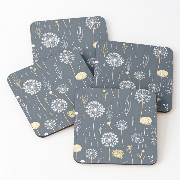 Item preview, Cottagecore Dandelions Botanical Floral Herbs Plants Pressed Flowers designed and sold by fluffstuffgifts.