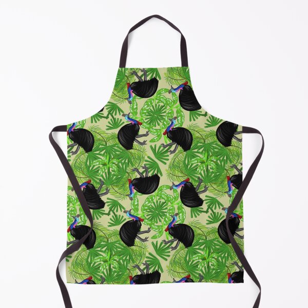 Item preview, Cassowary all over pattern designed and sold by DEWEYandSKY.