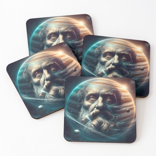 Item preview, Galilean Galileo- The face of Jupiter designed and sold by AI-ArtOfScience.