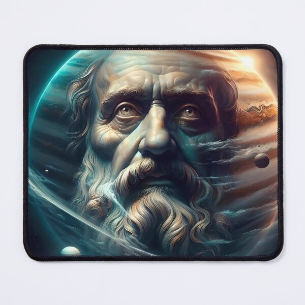 Item preview, Galilean Galileo- The face of Jupiter designed and sold by AI-ArtOfScience.