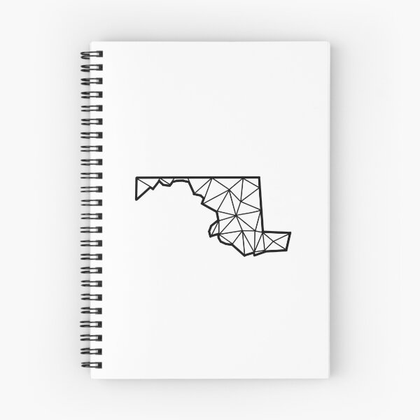 Item preview, Diseño geométrico del estado de Maryland designed and sold by anne-dromeda.