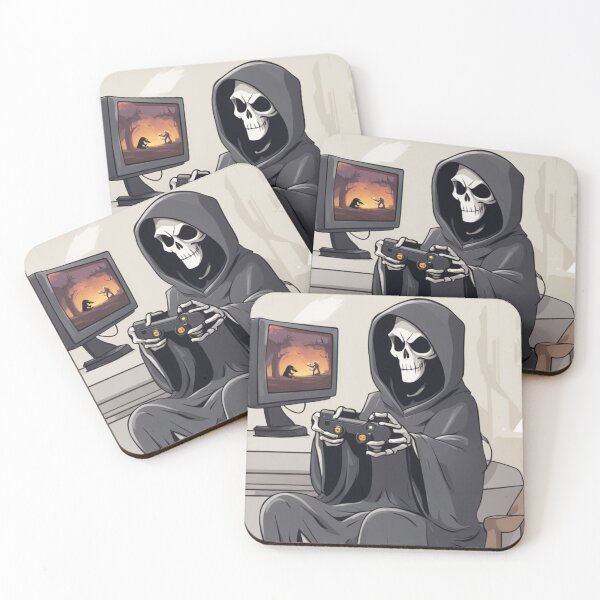 Item preview, Grim Reaper Gamer Guy designed and sold by CailaStyle.