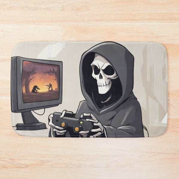 Item preview, Grim Reaper Gamer Guy designed and sold by CailaStyle.