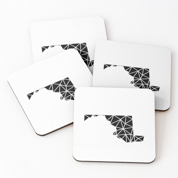 Item preview, Geometric Maryland State Design - Inverted designed and sold by anne-dromeda.