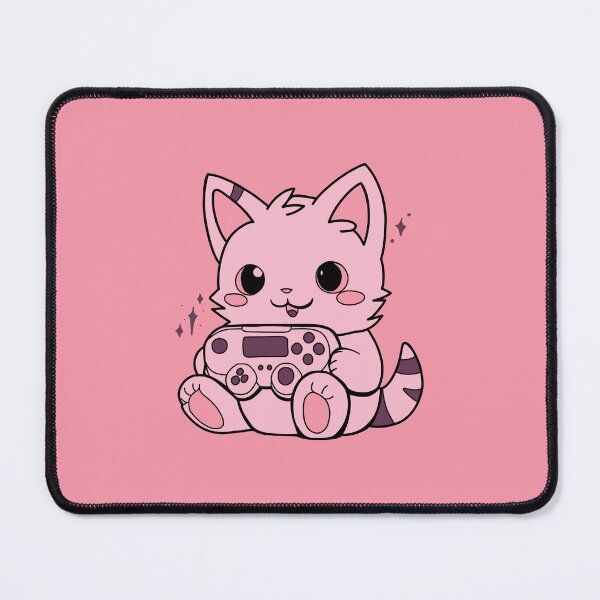 Item preview, cute little gaming cat designed and sold by mrlnf1.
