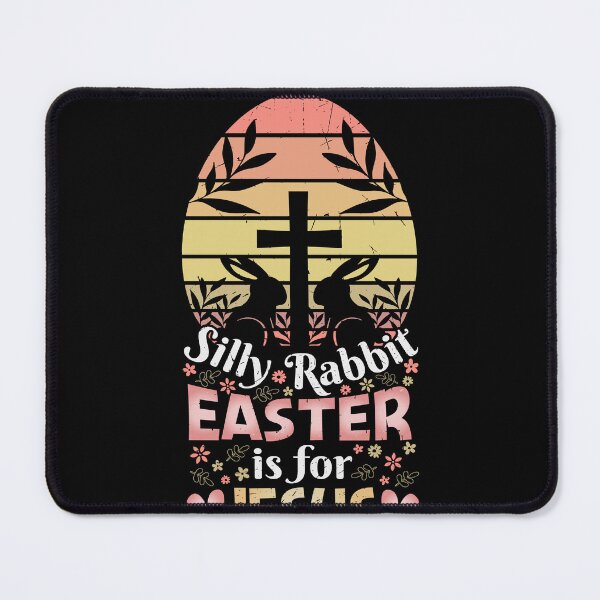 Item preview, Silly Rabbit Easter Is For Jesus Christian Bunny Easter Day designed and sold by MobyStickers.