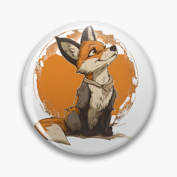 Item preview, Respectful Fox Cartoonish designed and sold by luckyanimechann.