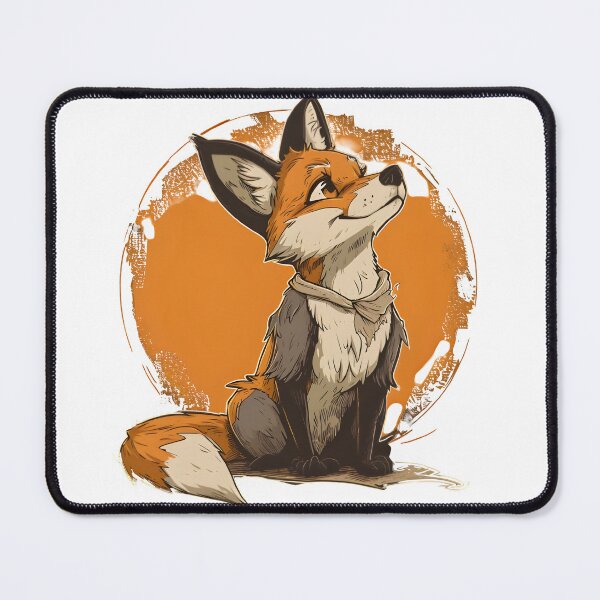 Item preview, Respectful Fox Cartoonish designed and sold by luckyanimechann.