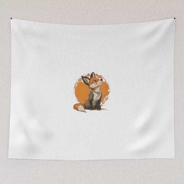 Item preview, Respectful Fox Cartoonish designed and sold by luckyanimechann.