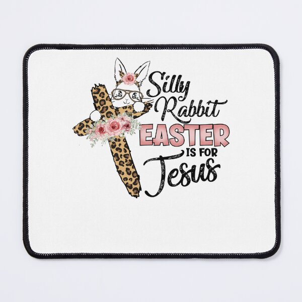 Item preview, Silly Rabbit Easter Is For Jesus Christian Bunny Easter Day designed and sold by MobyStickers.