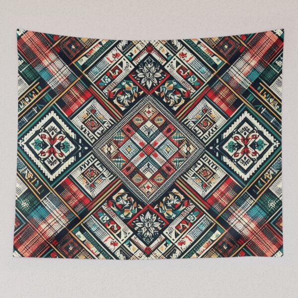 Item preview, Seamless Tartan Pattern designed and sold by asbno19.