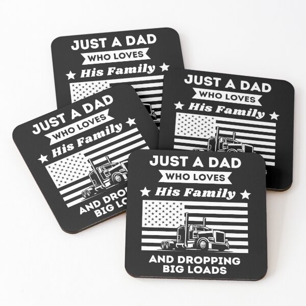 Item preview, Funny Trucker Dad  designed and sold by Dailey-FS.
