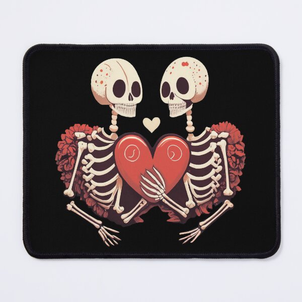 Item preview, Skeletons in love designed and sold by MagelliShop.
