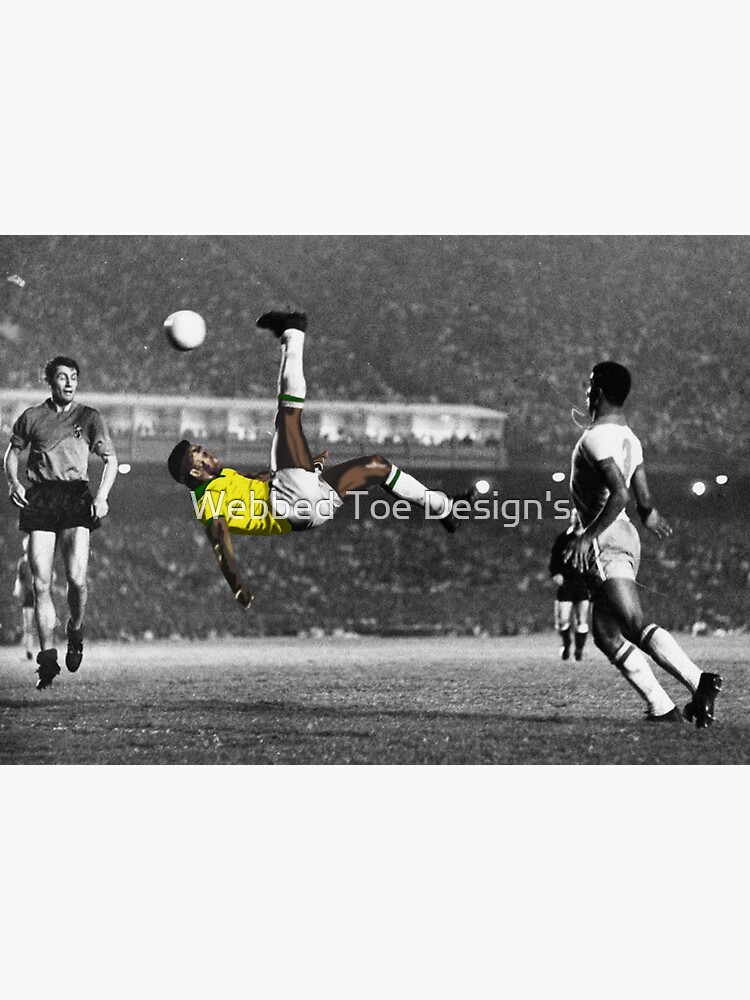 Brazil's Legend Pele by TDCartoonArt