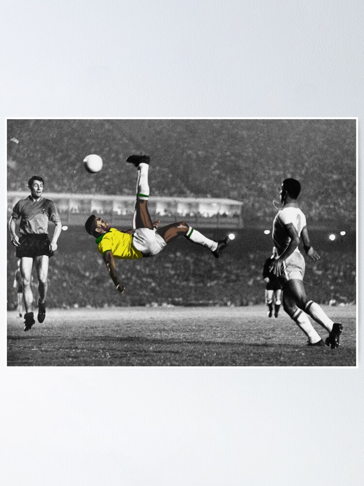 Alternate view of Brazil's Legend Pele Poster