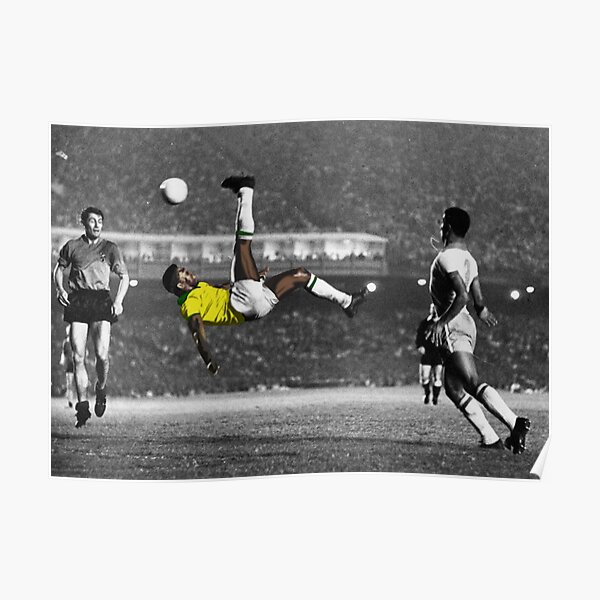 Brazil's Legend Pele Poster