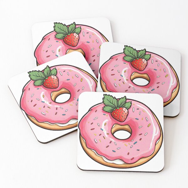 Item preview, Strawberry Donut designed and sold by Jackson-Will.