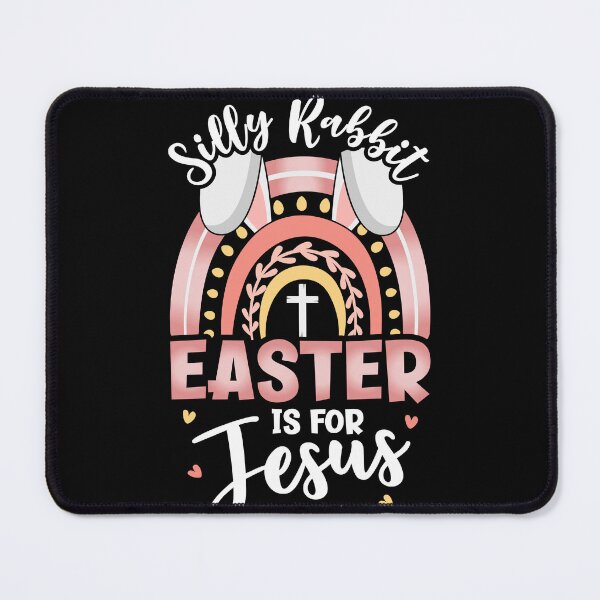 Item preview, Silly Rabbit Easter Is For Jesus Christian Bunny Easter Day designed and sold by MobyStickers.