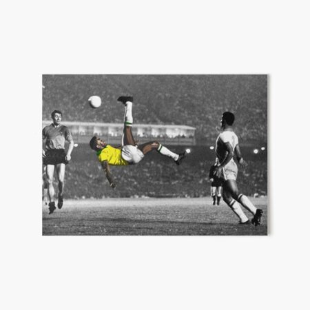 Brazil's Legend Pele Art Board Print