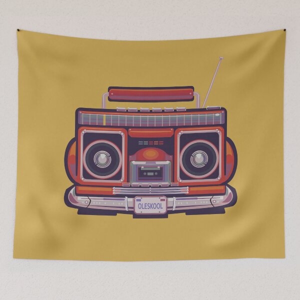 Artikelvorschau, Boombox-Illustration entworfen und verkauft von galvezvectors.